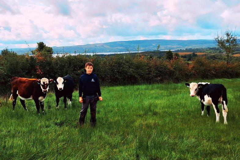 Young farmer Donnacha McPartlin follows generations of farming tradition