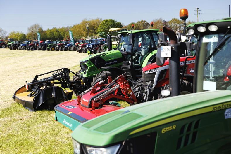 Positivity first half of the year for new tractor sales  