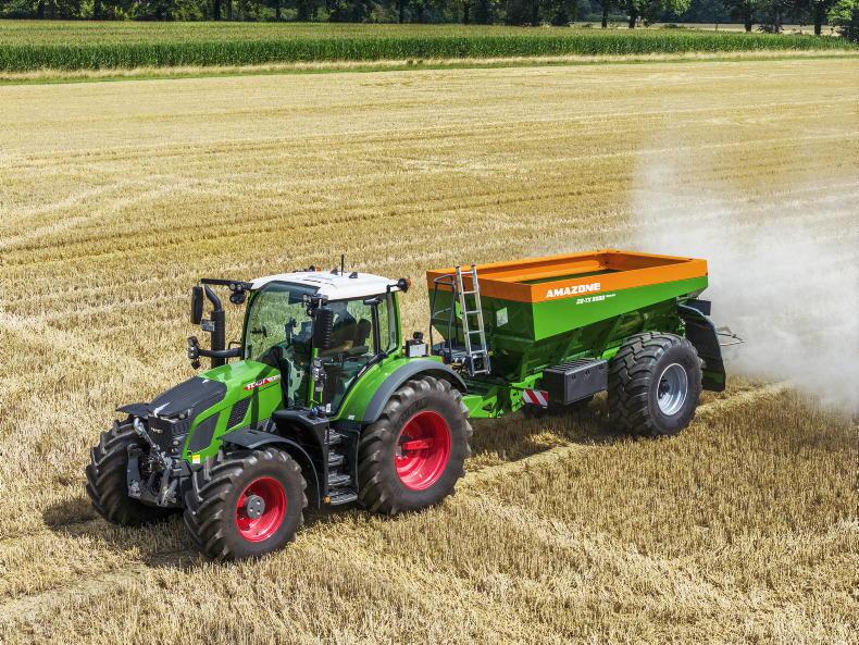 Precision features for Amazone's ZG-TX combi spreader