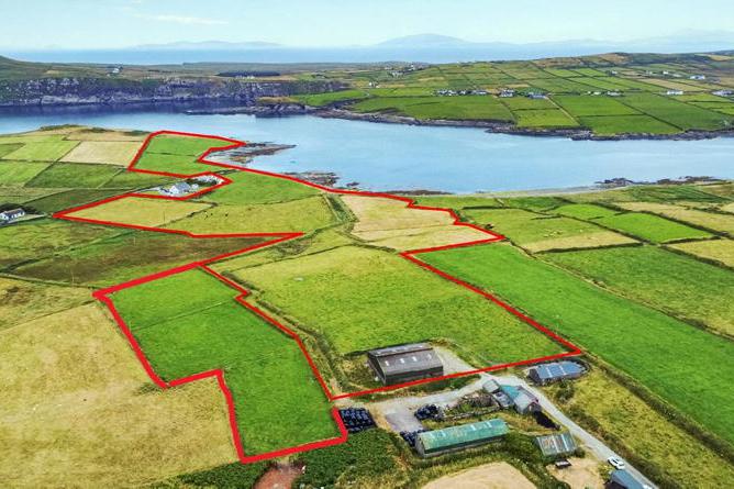29ac coastal farm for sale near Portmagee Co Kerry for €430,000