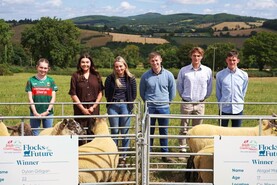 Six young farmers selected for 'Flocks of the Future' initiative