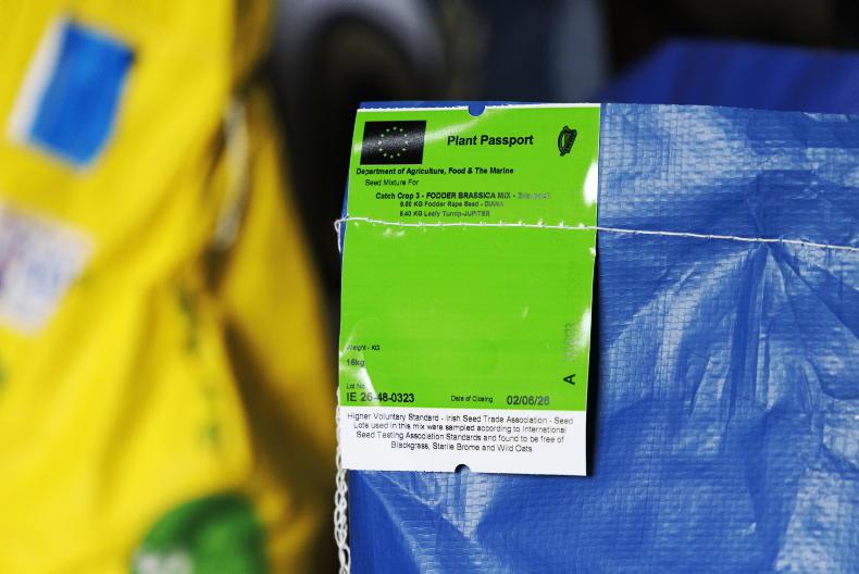 Ask your merchant for higher voluntary standard cover crop seed