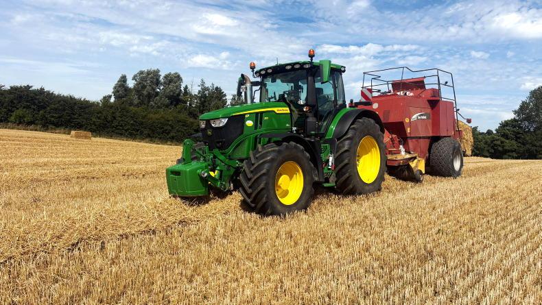 Wheat wraps up as combi-crop baled