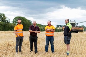 Watch: harvesting the crop we followed all year