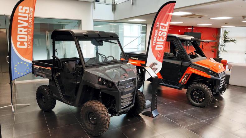 Corvus to exhibit DX4 UTV range