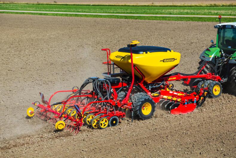 Wicklow contractor running both disc and power harrow drills