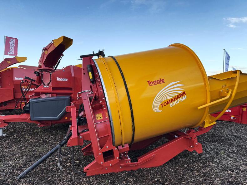 Irish debut for new Teagle straw blower