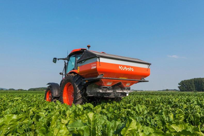 Kubota disc spreaders set for Irish debut at Ploughing