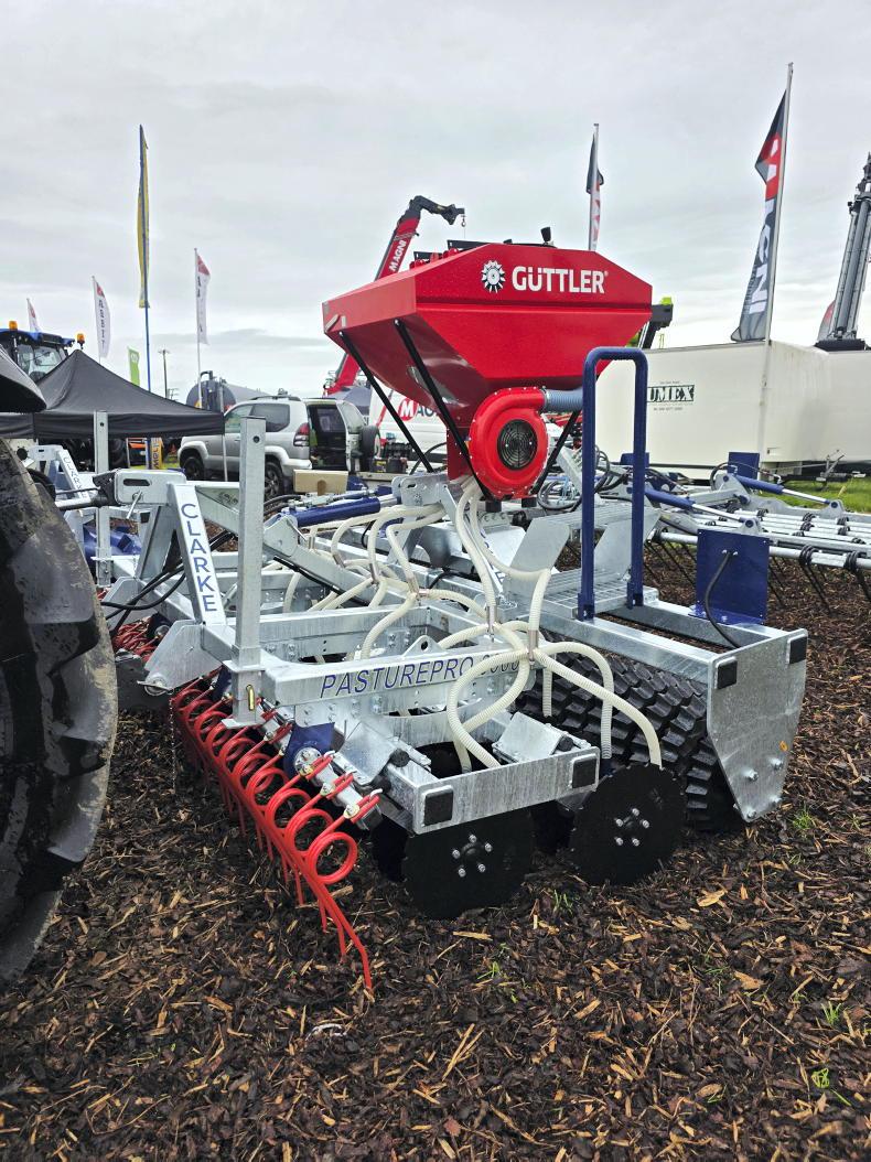 Ploughing highlights - first showing of Clarke Agri Engineering direct drill 
