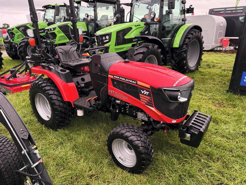 New €12,950 VST compact tractor brings hydrostatic transmission to the range