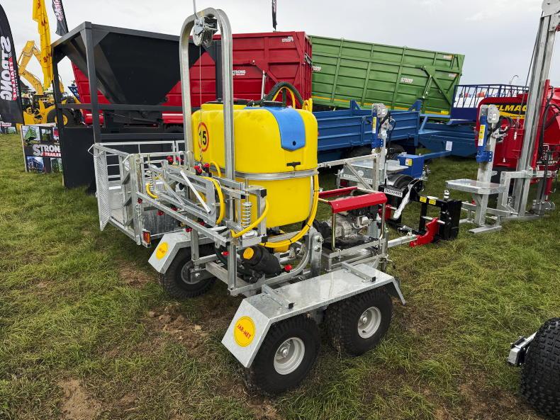 Ploughing highlights: Whites showcases Jarmet ATV sprayer bogey 