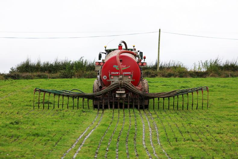 Farmers must register to avail of slurry spreading extension