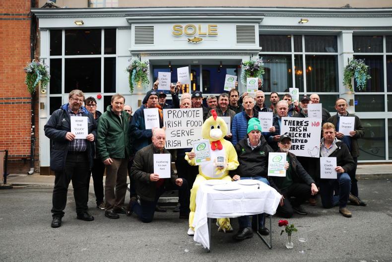 IFA calls out Larry Murrin’s ‘hypocrisy’ with protest outside Dublin restaurant