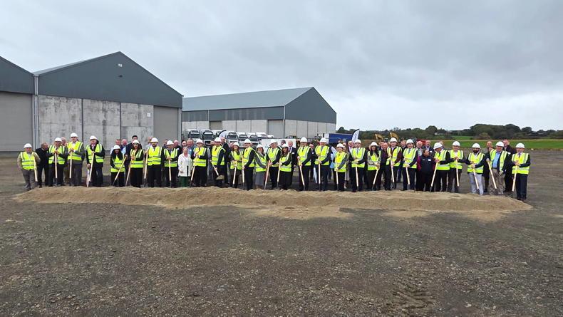 Sod turned on new Wexford flour mill