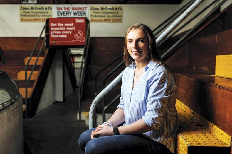 Mart manager Ciara Ryan: ‘the mart is just manic from the time you start’