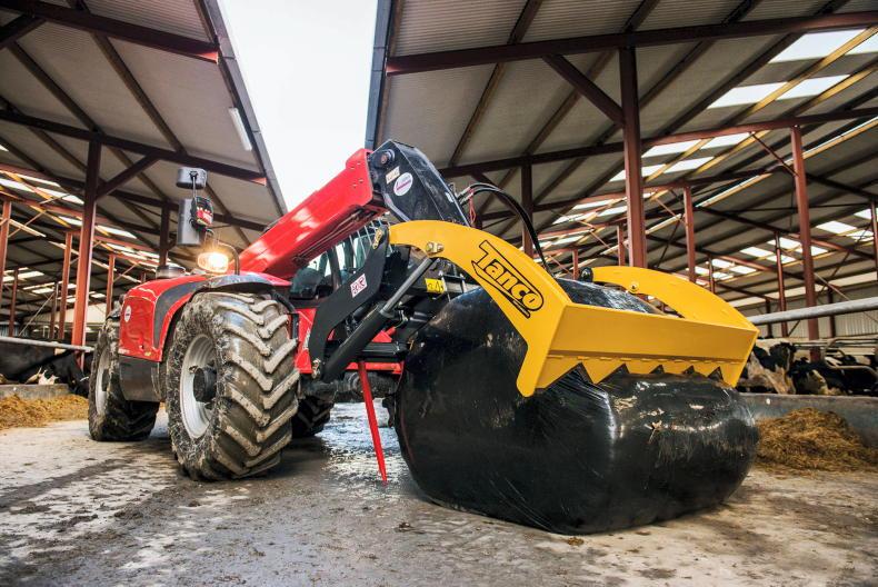 Top 10 labour saving ideas for dairy farms: bale slice 