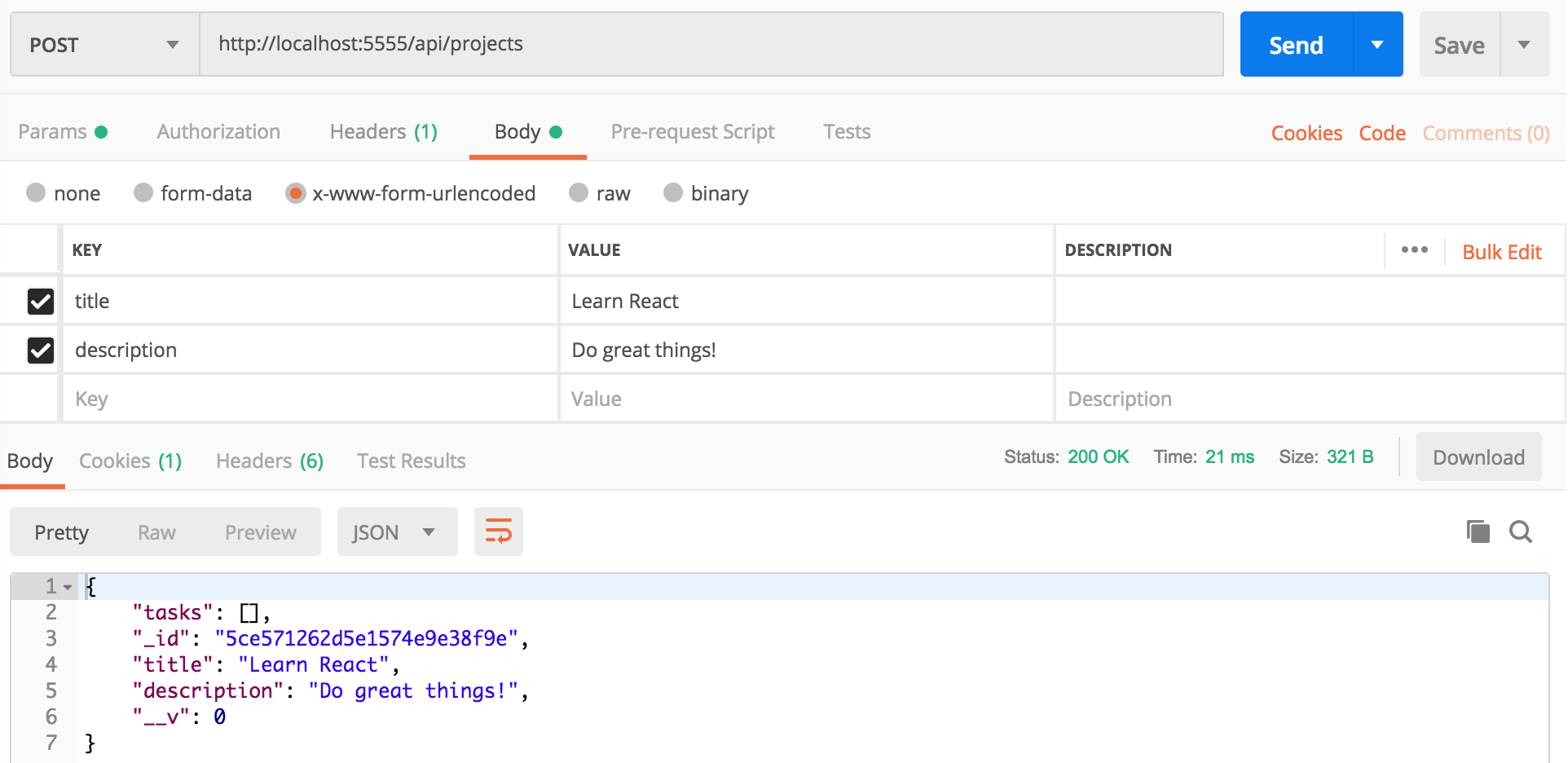 postman-create-project-example