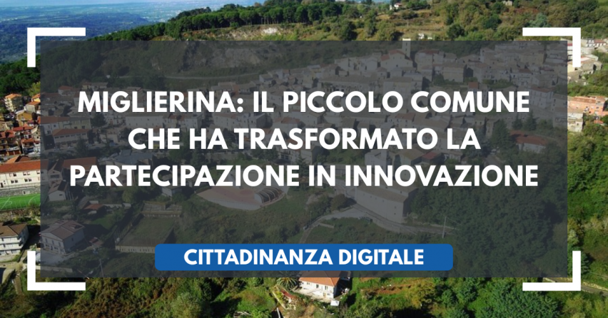 Miglierina: il piccolo Comune che ha trasformato la partecipazione in innovazione