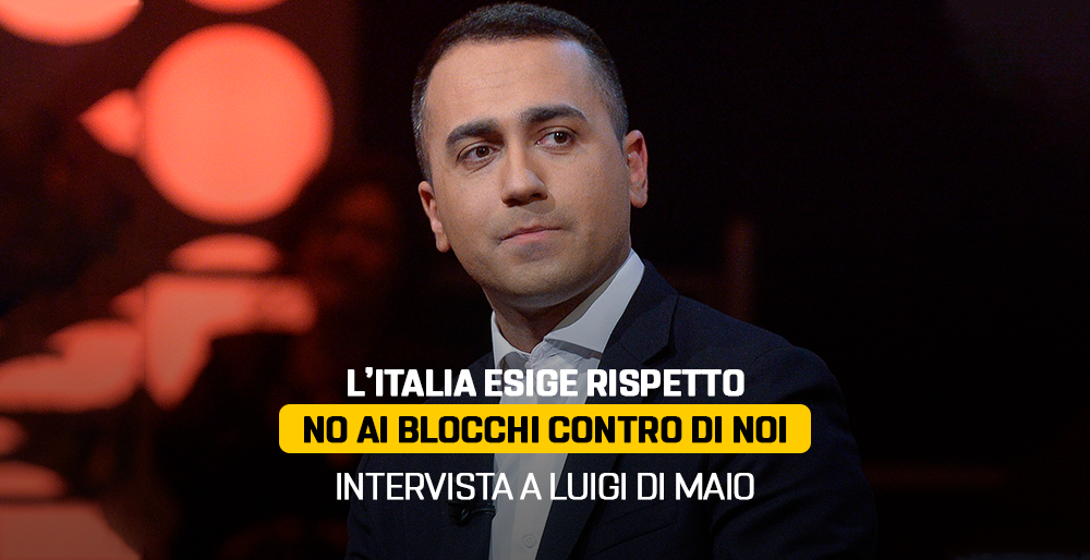 L Italia Esige Rispetto No Ai Blocchi Contro Di Noi Intervista A Di 