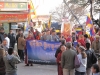 Klik om te vergroten Protest mars tegen de 50 jarige verbanning van het tibetaanse volk uit hun land (mcleod ganj)