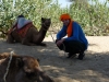 Klik om te vergroten Gerben met zijn trouwe ros - Desert