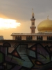 Phnom Pen, graffitie en de eerste moskee die we hier in zuid-oost azie zien