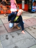 Hand- en voetafdrukken van diverse beroemdheden voor Grauman\'s Chinese Theatre  (Los Angeles)