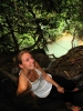 Esther bij de waterval
