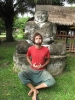 Lijkt ie? Gerben in het Buddha-Park