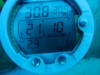 Klik om te vergroten Jaja, 31m diep!. Nog 10min om op die diepte door te brengen en de temp. is 29 graden!