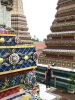 Cees in Wat Po, Bangkok.