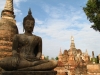 Klik om te vergroten Wat Mahathat, Sukhothai.