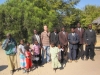 Klik om te vergroten Na de kerkdienst wilden de ouderlingen met mij op de foto.