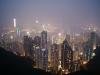 The Peak, hier sta je op 400 meter hoogte en kijk je \"neer\" op het centrum van HongKong