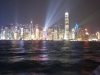 Lightshow at Victoria Harbour