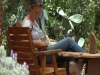 Samaipata Inge met de huiskat