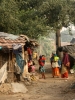 In the slums