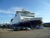 We vertrekken bijna uit IJmuiden.