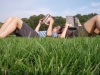 Klik om te vergroten Lekker boekje lezen in Central Park