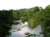 Rivier naast ons hostel