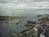 Uitzicht over de stad en \'Lake Ontario\'