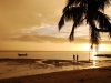 Klik om te vergroten zonsondergang coral coast