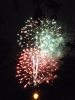 Vuurwerk van \"Christmas in the Park\"