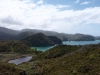 Klik om te vergroten Abel Tasman National Park (bovenaan de wandeling)