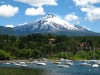 Klik om te vergroten Villarica vulkaan gezien vanuit Pucon.