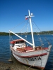 Vissersboot in Castro.