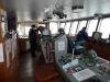 Op de brug van de Polaris.