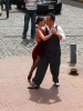 De tangodansers van San Telmo.