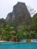 In het zwembad op Railay