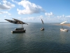 Klik om te vergroten Overtocht naar Inhambane.